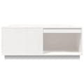 Miniatyrbillede 5 af 9: vidaXL sofabord 100x101x40,5 cm massivt fyrretræ hvid