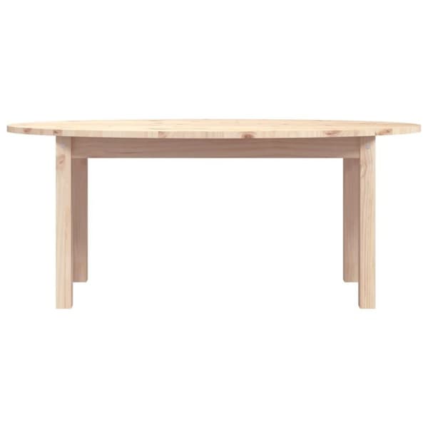vidaXL sofabord 110x55x45 cm massivt fyrretræ