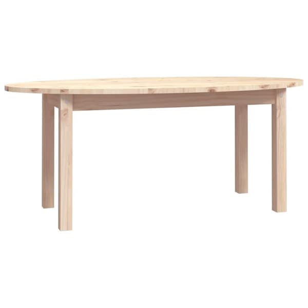 vidaXL sofabord 110x55x45 cm massivt fyrretræ
