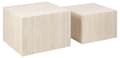 Miniatyrbild 1 av 5: Dice soffbord set med 2 st. beige.