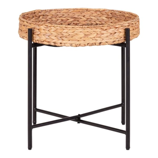 Naro hjørnebord Ø50cm natur.