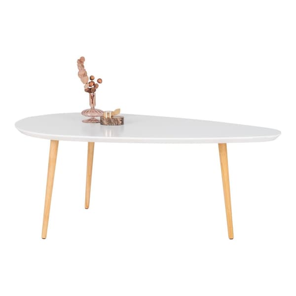 Vado sofabord 60x110x45cm hvid.