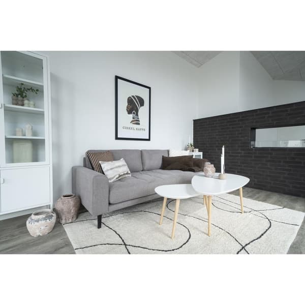 Vado sofabord 60x110x45cm hvid.