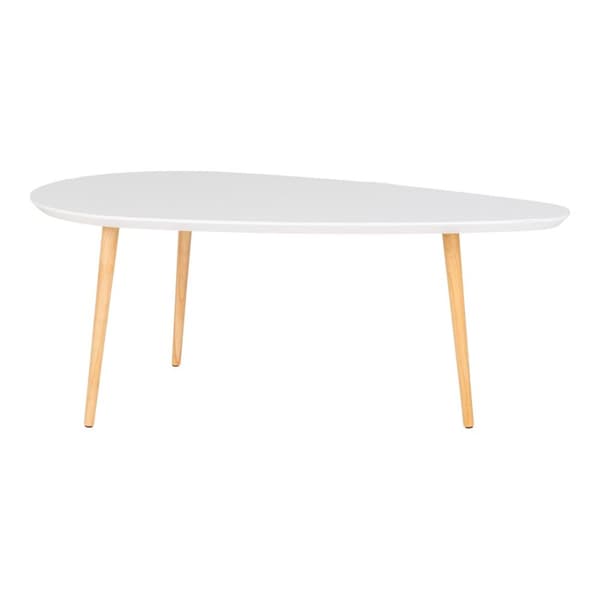 Vado sofabord 60x110x45cm hvit.