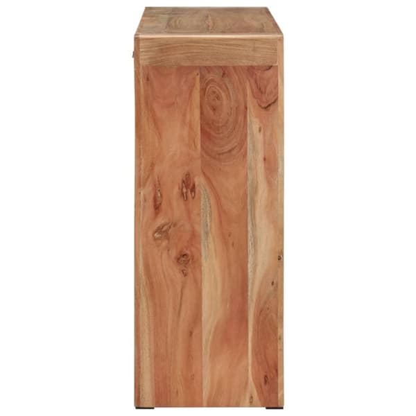 vidaXL Konsollbord 110x30x76 cm heltre akasie