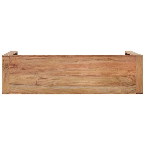 vidaXL Konsollbord 110x30x76 cm heltre akasie