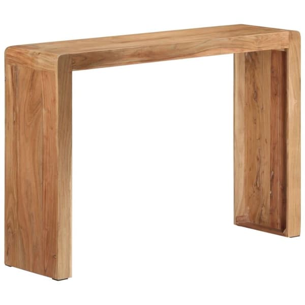 vidaXL Konsollbord 110x30x76 cm heltre akasie