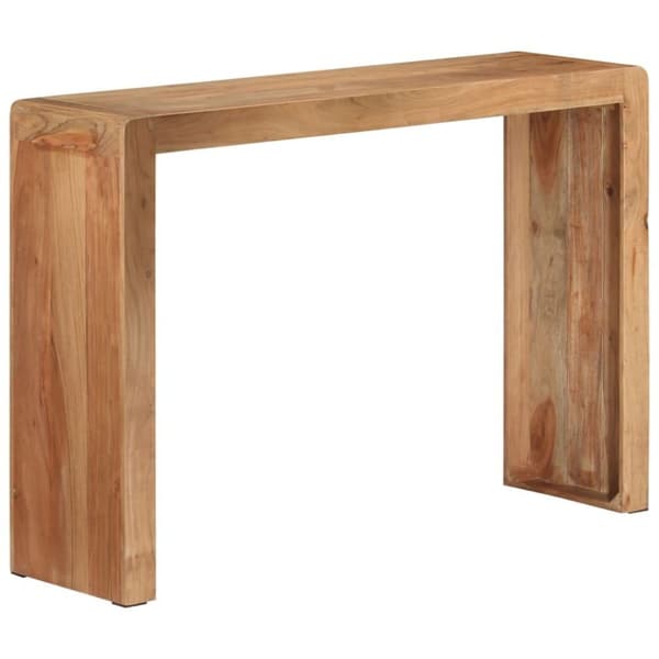 vidaXL Konsollbord 110x30x76 cm heltre akasie