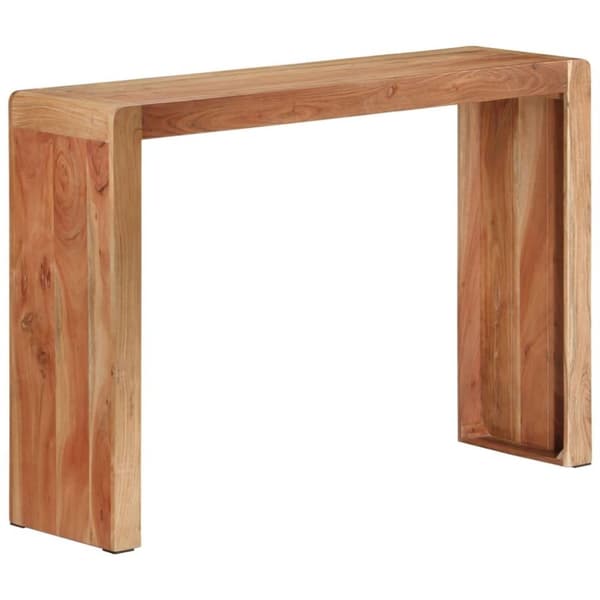 vidaXL Konsollbord 110x30x76 cm heltre akasie
