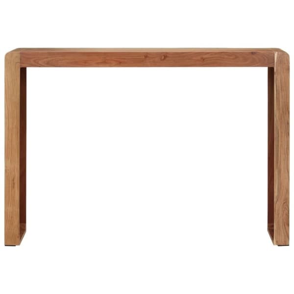 vidaXL Konsollbord 110x30x76 cm heltre akasie