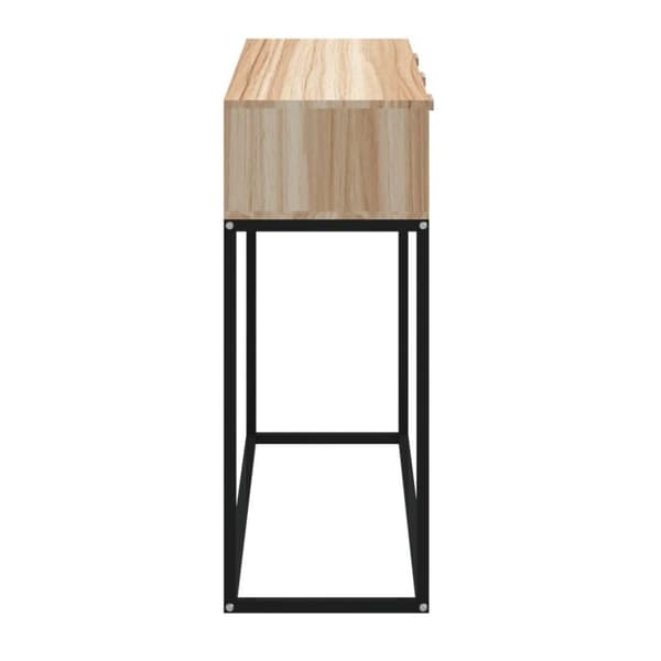 vidaXL konsolbord 105x30x75 cm konstrueret træ og jern