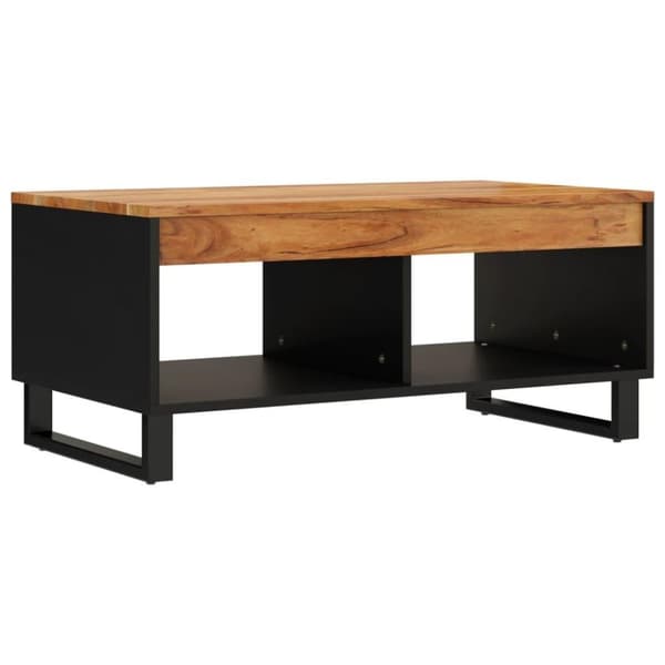 vidaXL sofabord 90x50x40 cm massivt akacietræ