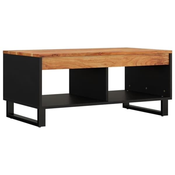 vidaXL sofabord 90x50x40 cm massivt akacietræ