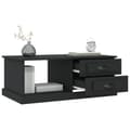 Miniatyrbillede 5 af 11: vidaXL sofabord 90x50x35 cm konstrueret træ sort