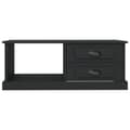 Miniatyrbillede 6 af 11: vidaXL sofabord 90x50x35 cm konstrueret træ sort