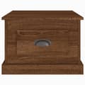 Miniatyrbillede 6 af 10: vidaXL sofabord 50x50x35 cm konstrueret træ brun egetræsfarve