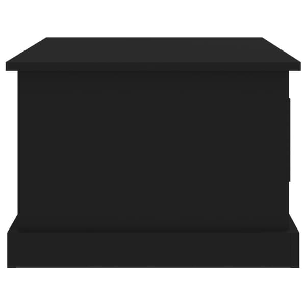 vidaXL Soffbord svart 50x50x35 cm konstruerat trä