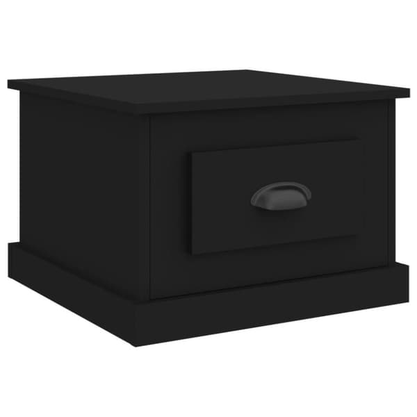 vidaXL Soffbord svart 50x50x35 cm konstruerat trä