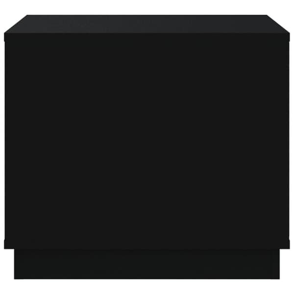 vidaXL sofabord 51x50x44 cm konstrueret træ sort