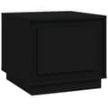 Miniatyrbillede 1 af 10: vidaXL sofabord 51x50x44 cm konstrueret træ sort