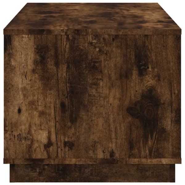 vidaXL sofabord 102x50x44 cm konstrueret træ røget egetræsfarve