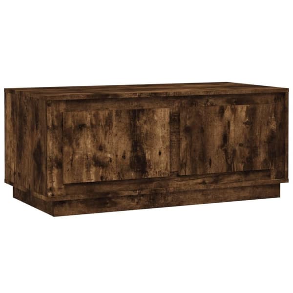 vidaXL sofabord 102x50x44 cm konstrueret træ røget egetræsfarve