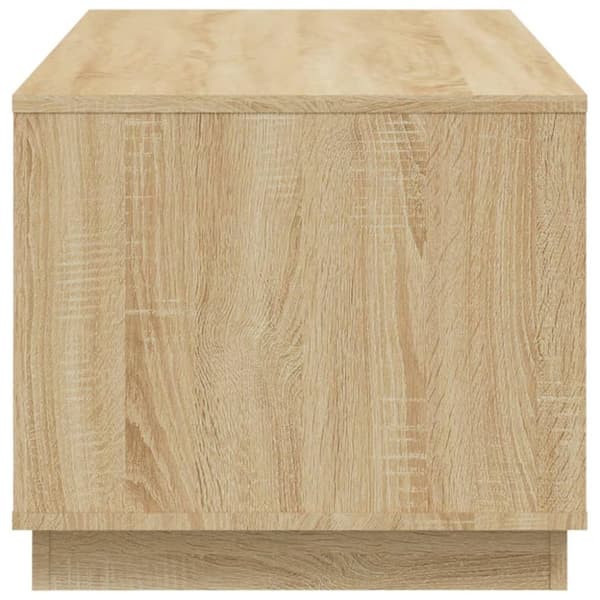 vidaXL Sohvapöytä Sonoma-tammi 102x50x44 cm tekninen puu