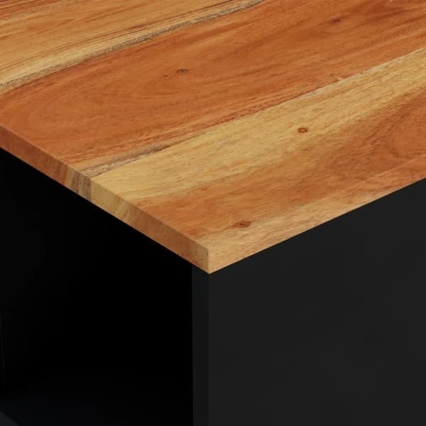 vidaXL sofabord 60x50x35 cm massivt akacietræ