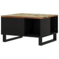 Miniatyrbillede 5 af 9: vidaXL sofabord 60x50x35 cm massivt genbrugstræ