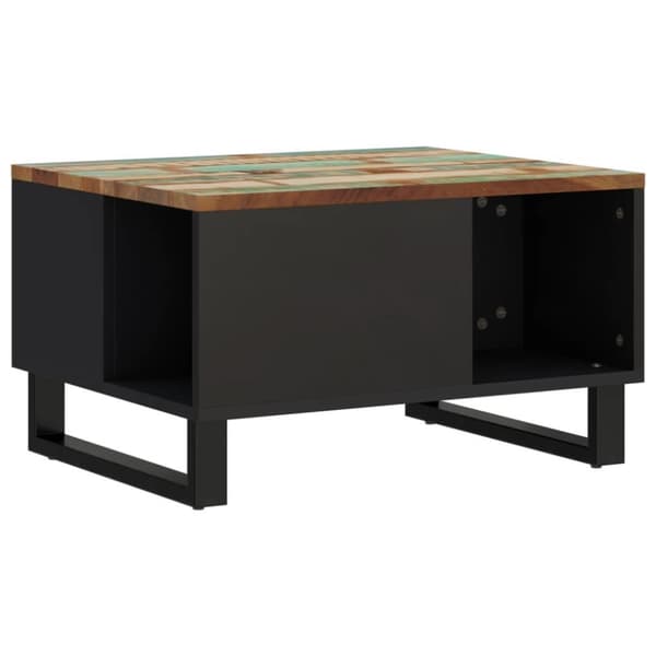 vidaXL sofabord 60x50x35 cm massivt genbrugstræ