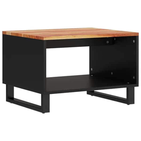 vidaXL sofabord 60x50x40 cm massivt akacietræ