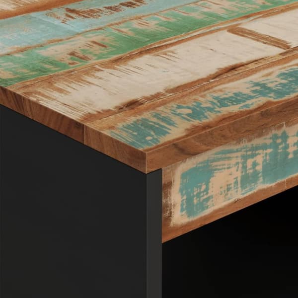 vidaXL sofabord 55x50x40 cm massivt genbrugstræ