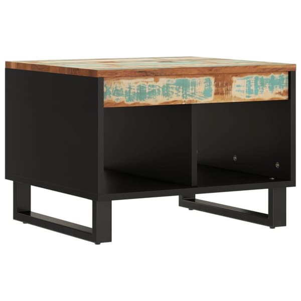 vidaXL sofabord 55x50x40 cm massivt genbrugstræ