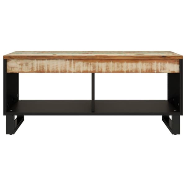 vidaXL sofabord 90x50x40 cm massivt genbrugstræ