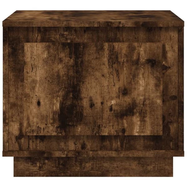 vidaXL sofabord 51x50x44 cm konstrueret træ røget egetræsfarve
