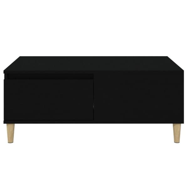 vidaXL sofabord 90x50x36,5 cm konstrueret træ sort
