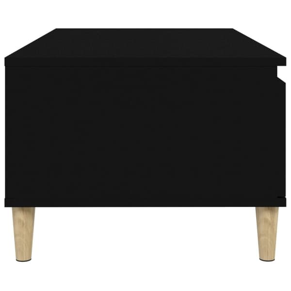 vidaXL sofabord 90x50x36,5 cm konstrueret træ sort