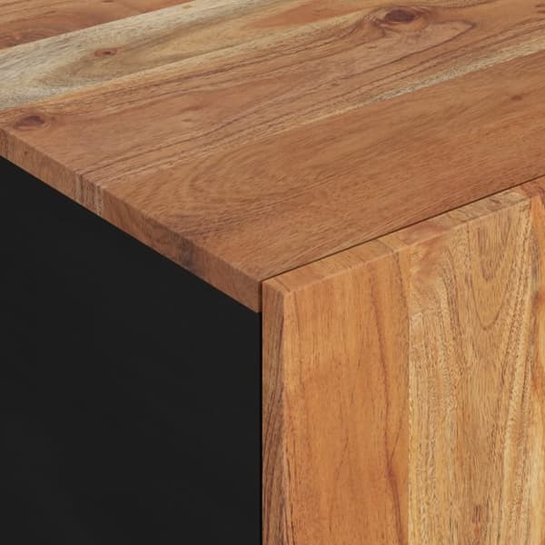 vidaXL Sohvapöytä 100x54x40 cm täysi akasiapuu ja tekninen puu