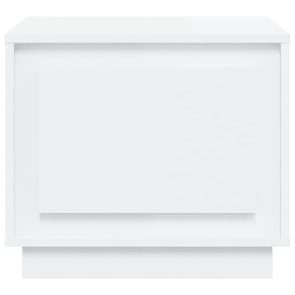 vidaXL sofabord 51x50x44 cm konstrueret træ hvid