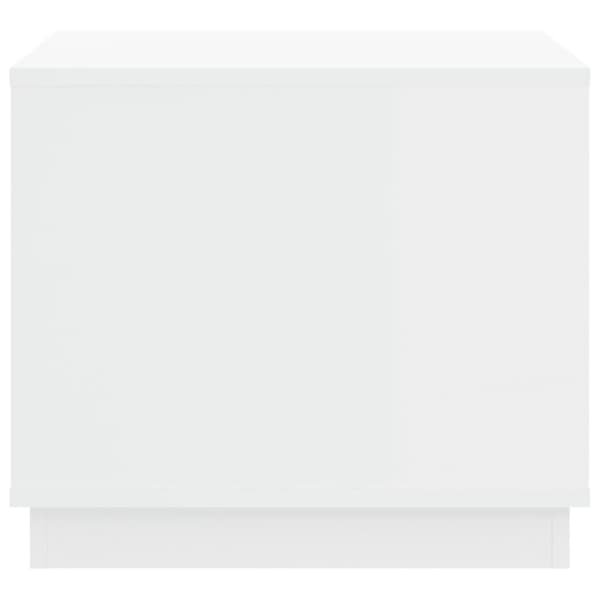 vidaXL sofabord 51x50x44 cm konstrueret træ hvid