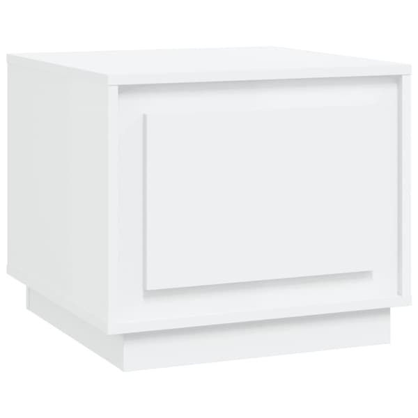 vidaXL sofabord 51x50x44 cm konstrueret træ hvid