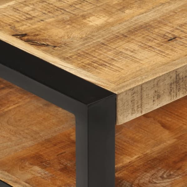 vidaXL Soffbord 120x55x40 cm massivt mangoträ