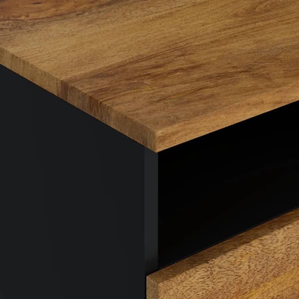 vidaXL sofabord 80x54x40 cm massivt mangotræ og konstrueret træ