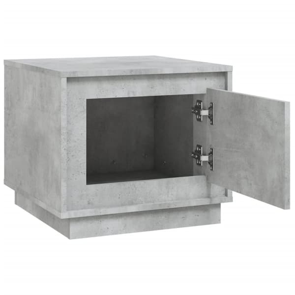 vidaXL sofabord 51x50x44 cm konstrueret træ betongrå
