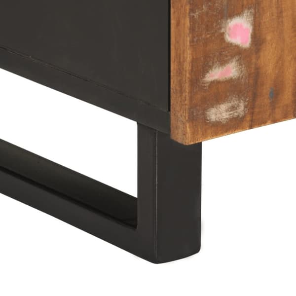 vidaXL sofabord 100x54x40 cm massivt genbrugstræ og konstrueret træ