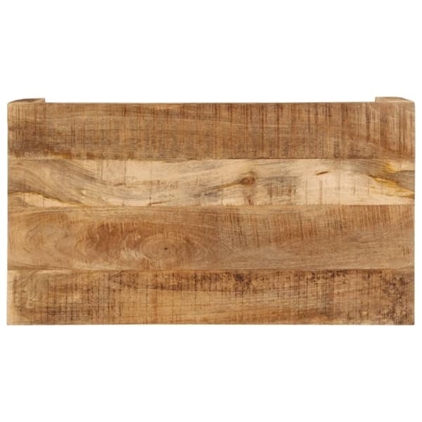 vidaXL Sohvapöytä 100x55x40 cm täysi mangopuu