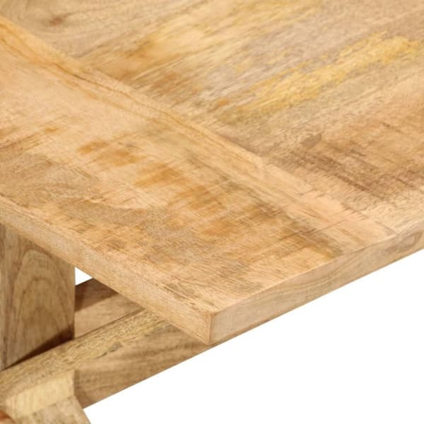 vidaXL Salongbord 110x52x40 cm heltre mango