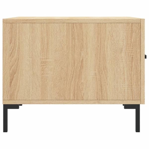 vidaXL sofabord 50x50x40 cm konstrueret træ sonoma egetræsfarve
