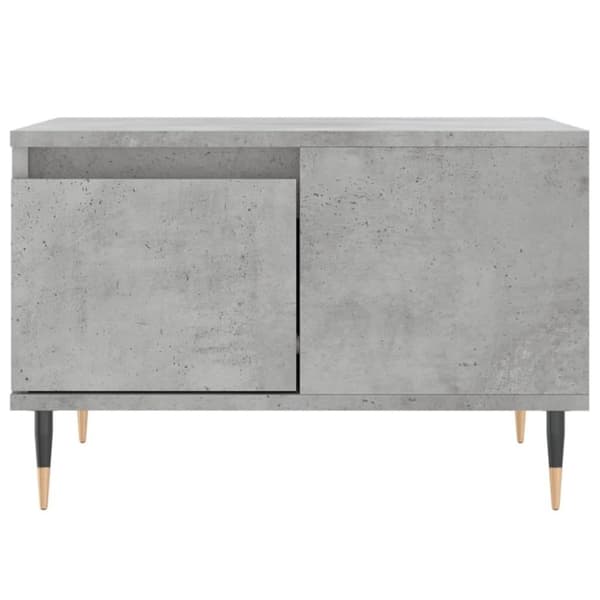vidaXL Salongbord betonggrå 55x55x36,5 cm konstruert tre