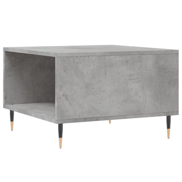vidaXL Salongbord betonggrå 55x55x36,5 cm konstruert tre